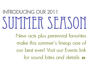 Introducing our 2011 season